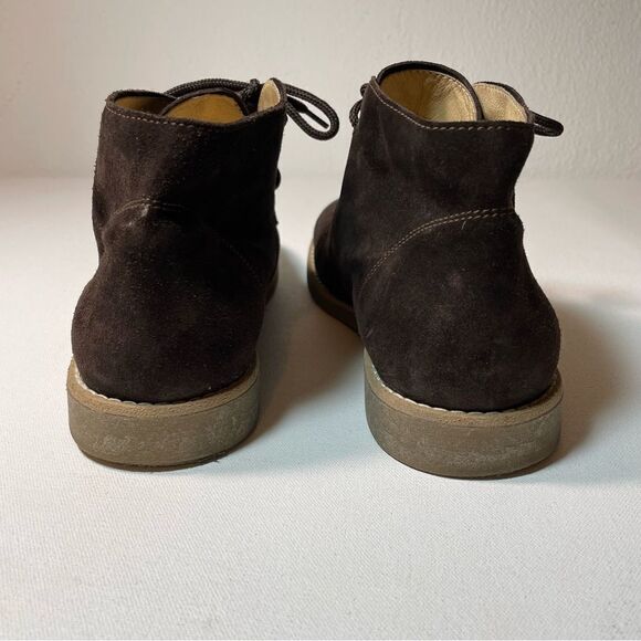 Michael Pasinkoff chocolate suede chukka boots size 40 main image 6